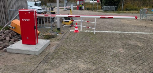 Mobiele slagboom Petten